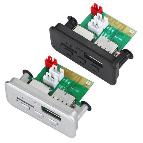 Bluetooth 5.0 Car Radio MP3 Player 5V 12V WMA Decoder Board