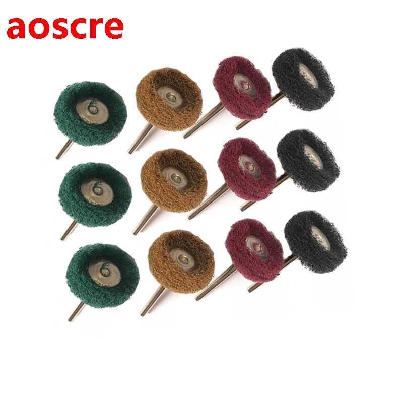 12pcs Electric Dremel Dill Grinding Accessories Abrasive Whe