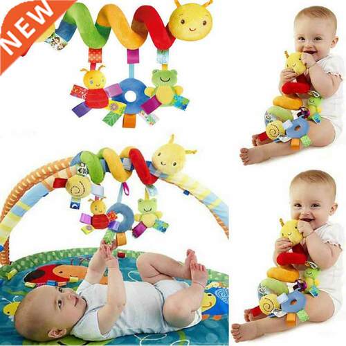 Cute Activity Musical Spiral Crib Stroller Car Seat Travel H