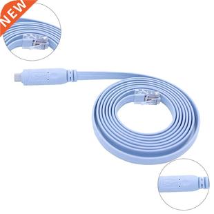 Type C To RJ45 Drive Free USB 2.0 Compatible Console Cable 1