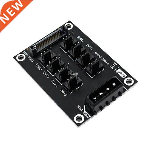 Fan Hub Computer 12V Mini Fan Controller Molex 4Pin SATA 15P