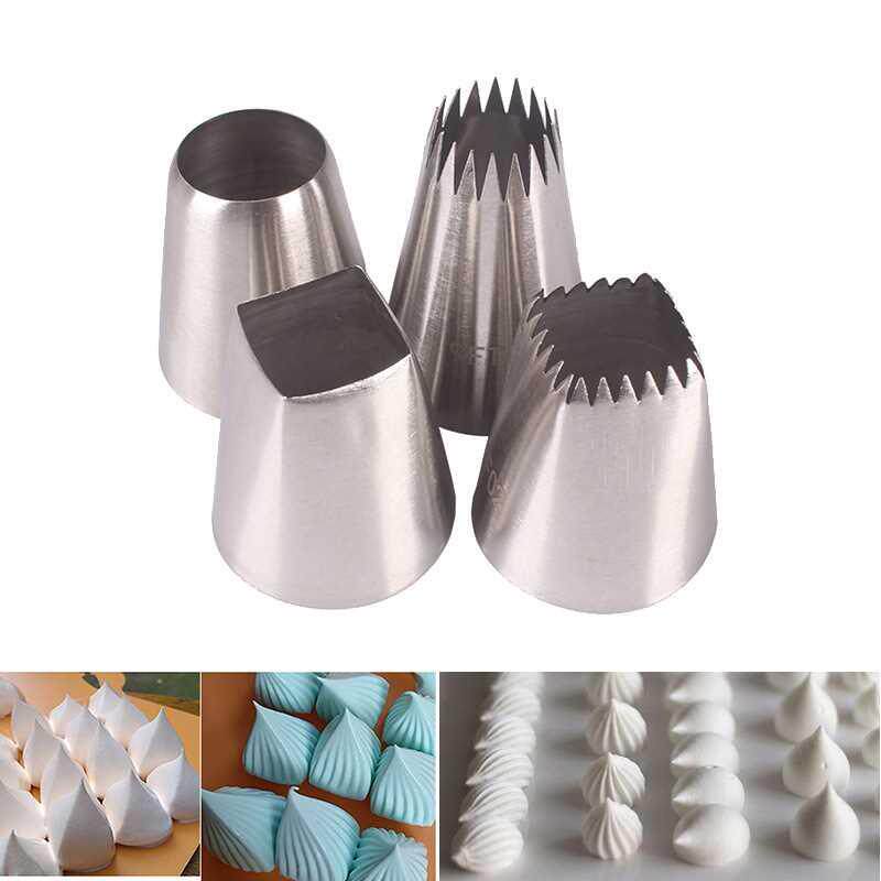 /4Pcs/Set Kitchen Gadgets 04 Stainless Steel Silver Pastry