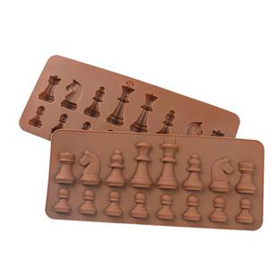 DIY Cake Mold Chess Shaped Chocolate Molds Ice Cue Mould a