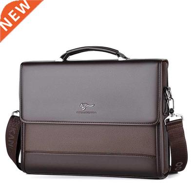 Male Handbags Pu Leather Men's Tote Briefcase Business S