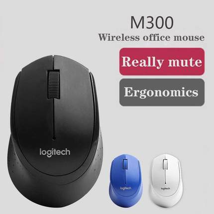 Logitech M330 Wireless Mouse Quiet 3 Buttons 2.4GHz USB 1000