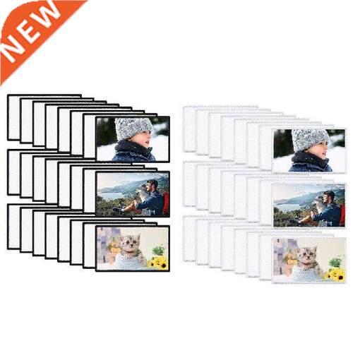 24 Pcs Sublimation Patch Blanks Fabric Iron-On Patches