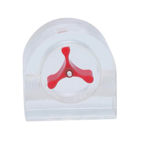 Water Cooling Flow Meter Acrylic 2 and 3 Ways G1/4