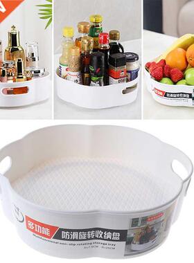 60 Rotating Tray Kitchen Storage Containers for Spice jar F