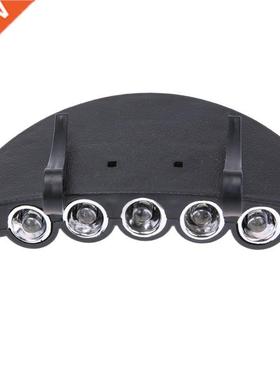 5 LED ClipOn Clip Hat Cap Lamp Caplight Fishing Light Campin