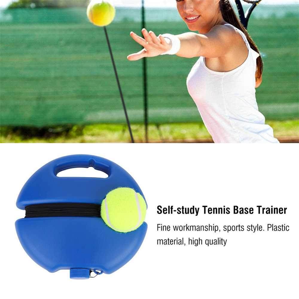 Self-study Tennis Base Trainer Baseboard Rebound Ball