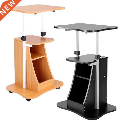 Lap Cart Standing Notebook stylish Desk Table Storage Com
