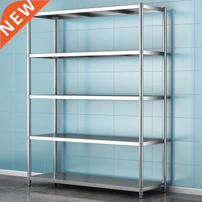Stainless steel kitchen shelving floor shelves storage rack