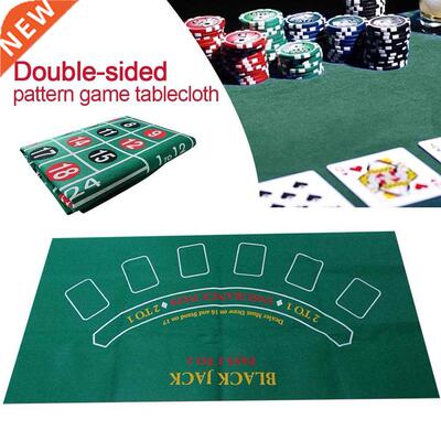 Game Tablecloth Double-sided Cards Game Table Felt