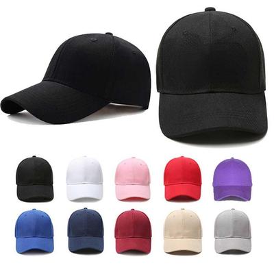 casual solid hats pure color black cap caps for men women U