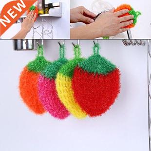 Home Kitchen Tool Fruit Dish Scrubber Sponge Clean