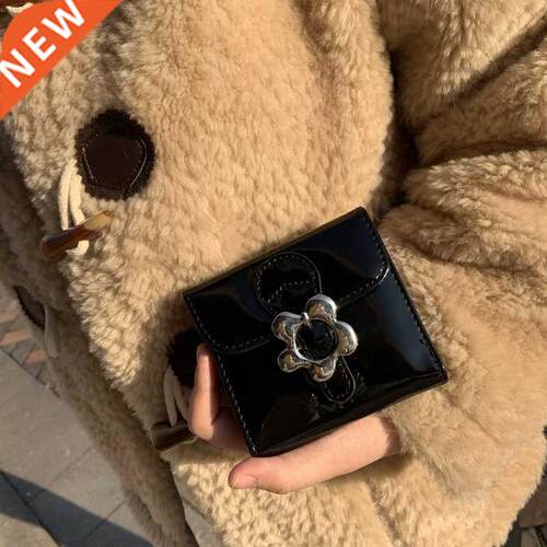 Fashion Cute Women Purse PU Bright Leather Design Wallet Swe