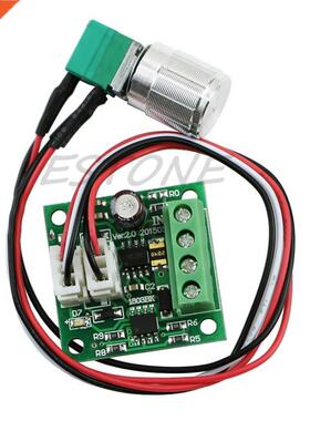 1.8V 5V 6V 12V 24V DC 2A Motor Speed Controller Switch Varia