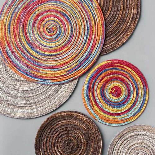 Placemats for Dining Table 1 PC,Heat-Resistant Placemats Sta