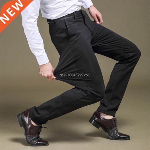 High Stretch Men	s Classic Pants Spring Summer Casual