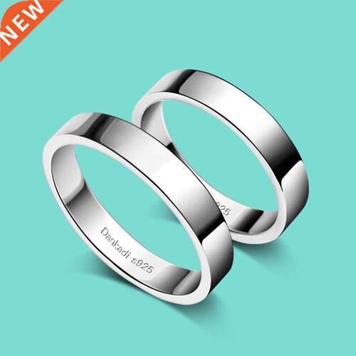 New Couple Popular Silver Jewelry Ring 925 Sterling Silver L
