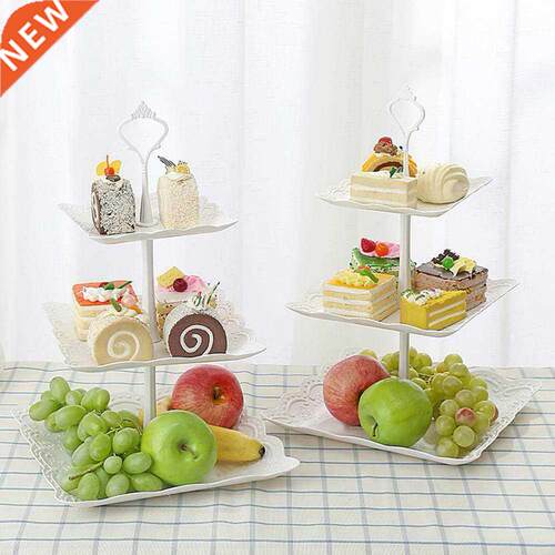 Tier Cake Stand Dessert Cup Cake Bracket Afternoon Tea