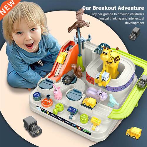 Children Rcing Cr dventure Toys Rce Trcks Toy with 3