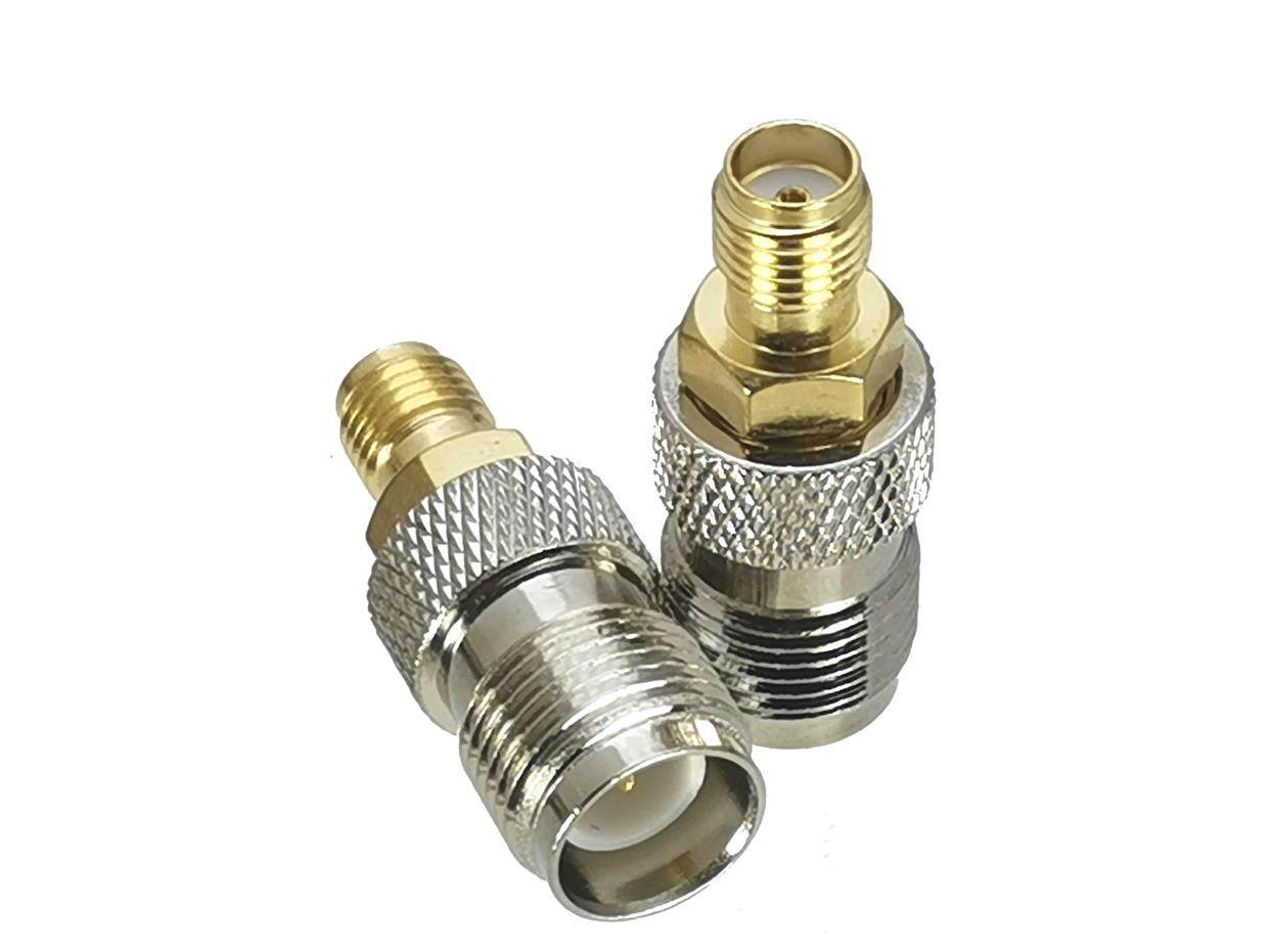 1Pcs SMA Female Jack to RP-TNC RPTNC Female Plug RF Adapter