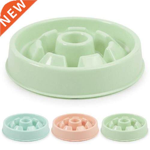 1pc Creative Can Color Pet Bowl Anti-Gulping Non-Slip Pet