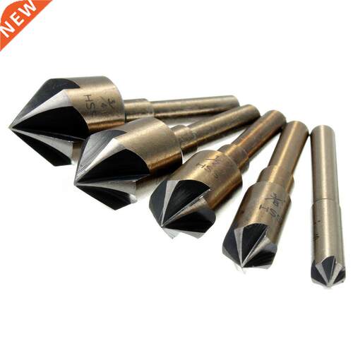 5Pcs Drill bit combination 82degree Angle Zero Flute Counter