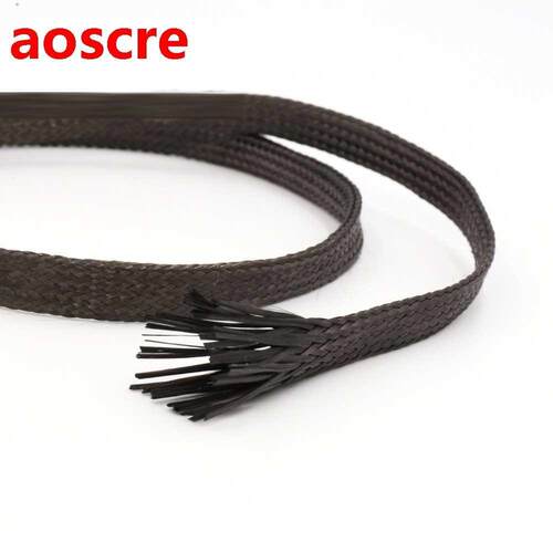 K2 8mm Carbon fiber Sleeve Carbon Fiber Fabric braided Sleev