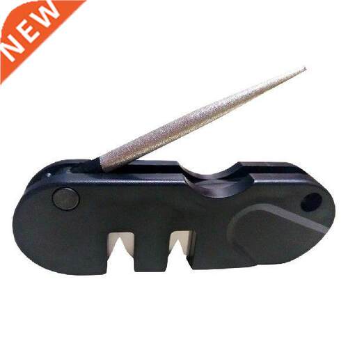 Portable Outdoor Quick Sharpener Whetstone Folding Scissor
