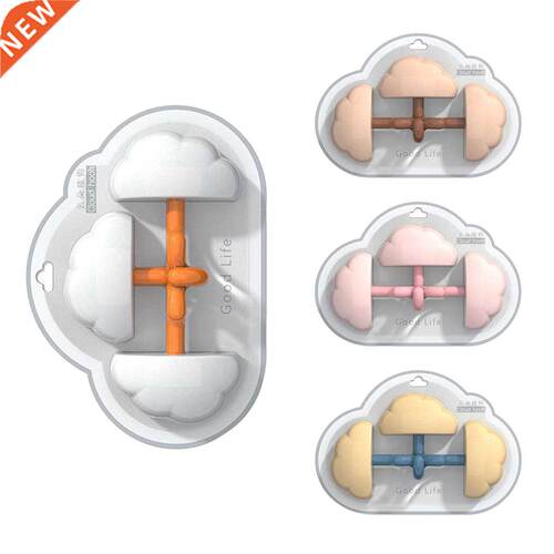 Pcs Clouds Stars Moon Sun Punch-Free Hooks Bathroom Wall De