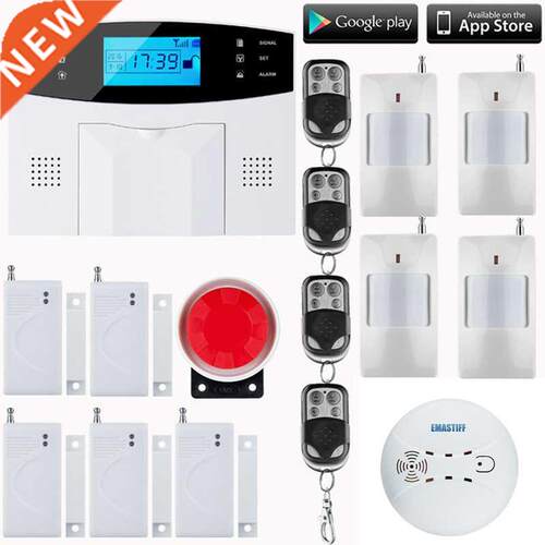LCD Keyboard RU/SP/EG Ve Wireless SMS Home GSM Alarm syst