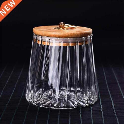 Glass Storage Jars Sealed Jar With Lid Tea Seasoning Storage