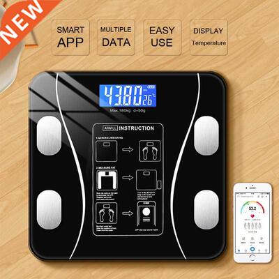 Body Fat Scale Bathroom Weight Scales Bluetooth Electronic F