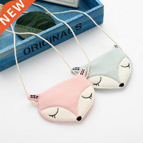 Lovely Children One Shoulder Bag Coin Purse Cute Fox Girls