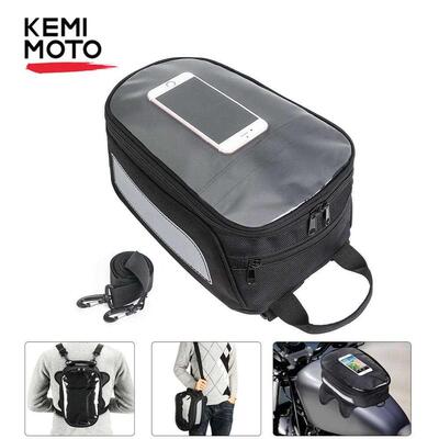 Motorcycle Oil Fuel Tank Bag Magnetic Motorbike Saddlebag Ph