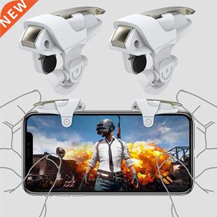 1pair Mobile Phone Gaming Trigger Controller Shooter Fire Bu