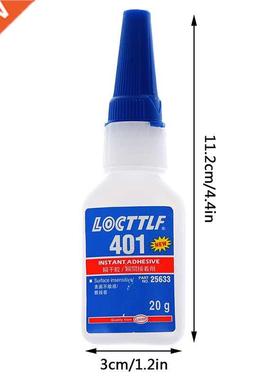 401 20g Bottle Stronger Super Glue Rapid Fix Instant Fast Ad