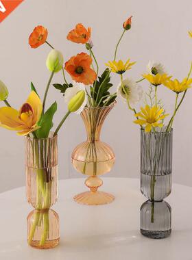 Home Decor Glass Vase Living Room Decoration Plant Pots Deco
