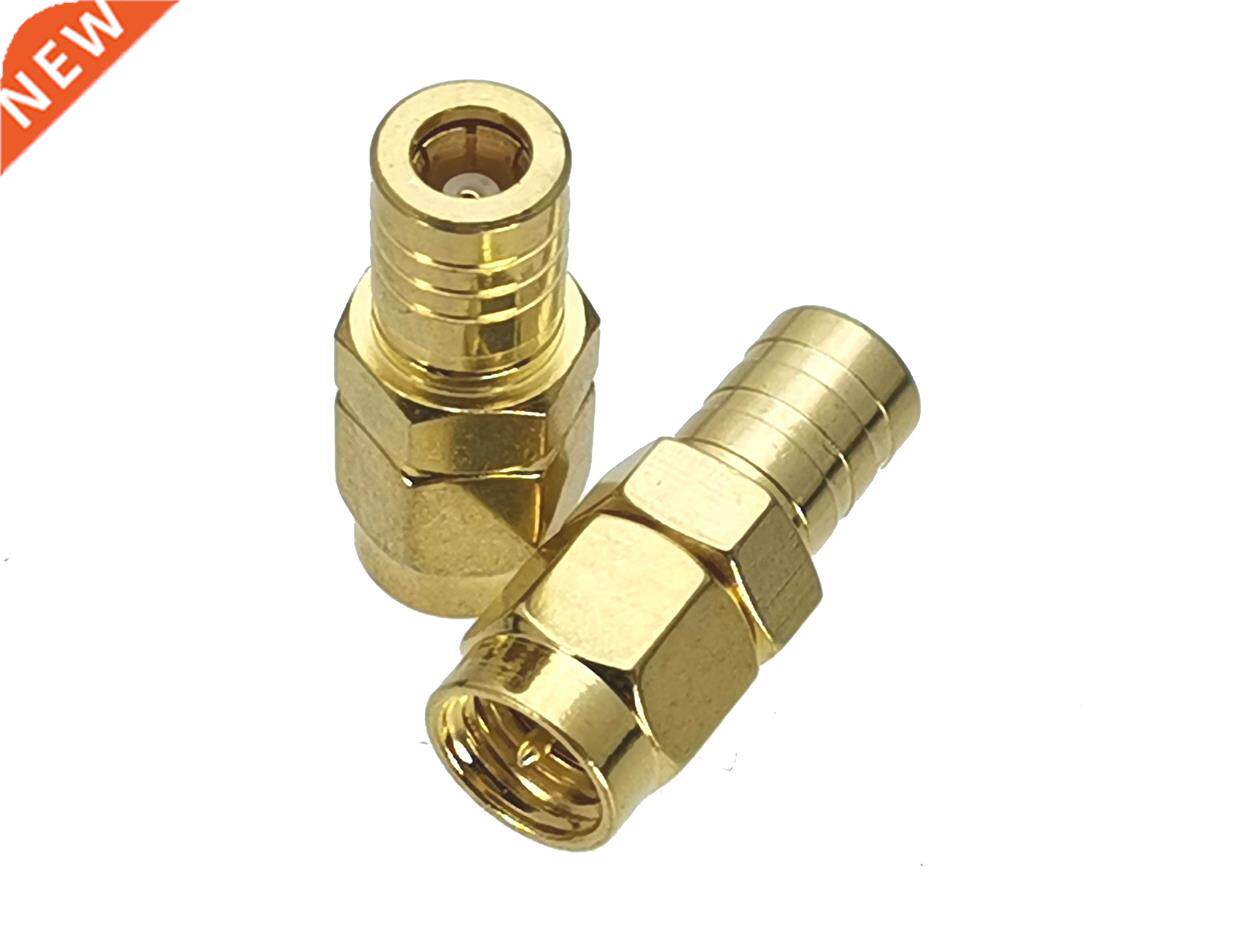 10Pcs SMA Male Plug to SMB Female Jack RF Adapter Connector