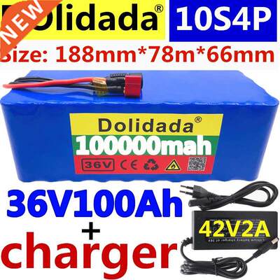2020 Original 36V battery 10S4P 100Ah battery pack 1000W hig
