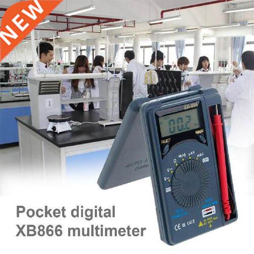 XB866 Mini Display Multimeter Auto Range AC/DC Pocket