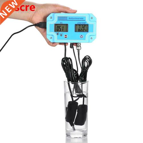 3 in 1 pH/EC/TEMP Tester Water Quality Monitor Multi-parame