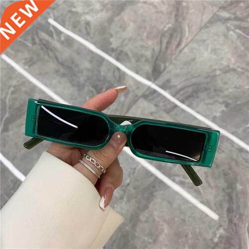 Rectangle Frame Fashion Sunglasses 2022 Hip Hop Vintage Desi