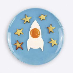 1pcs Fried Egg Pancake Shaper Omelette Mold Creative Rocket