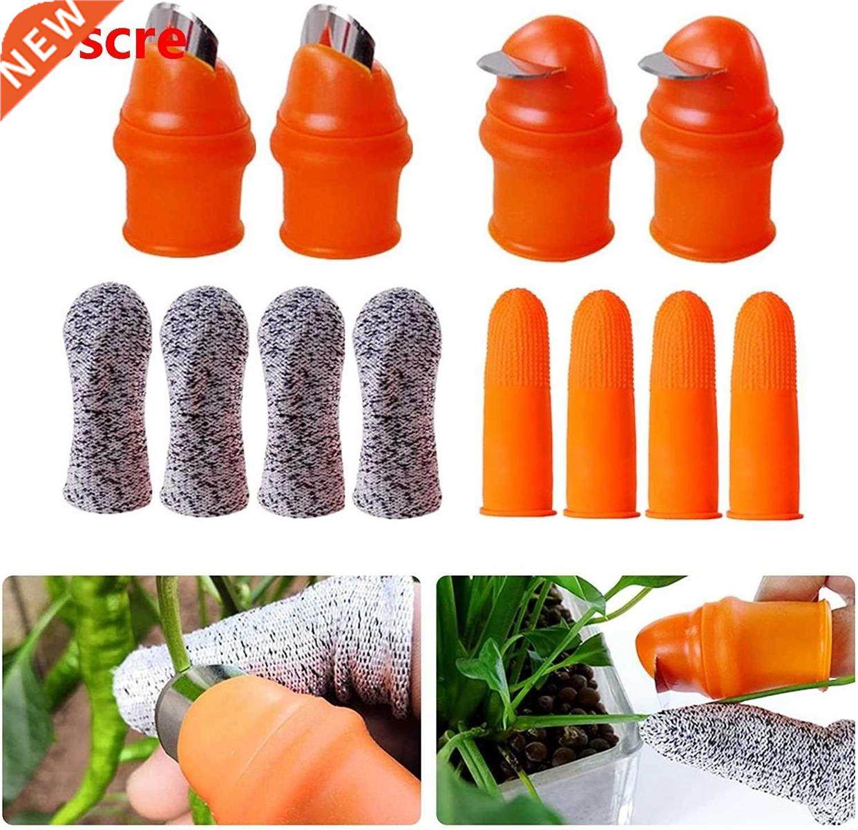 12Pcs Thumb Cutter Gardening Tools Pruning Shears Garden Pic