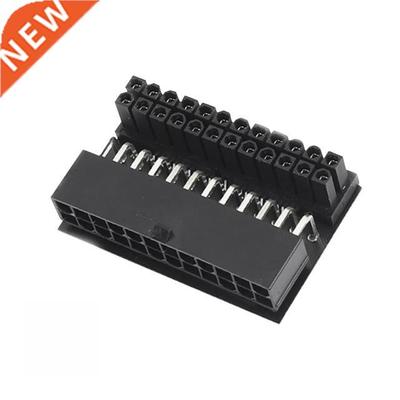 ATX Power Adapter 24-Pin Female to 24 Pin Male Angled Adapte