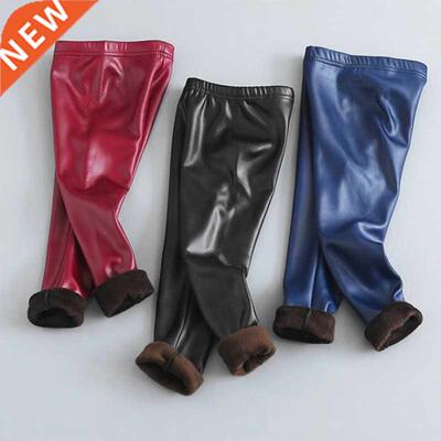 New Baby Girls Leggings Winter Kids Thick Velvet Leggings Pe