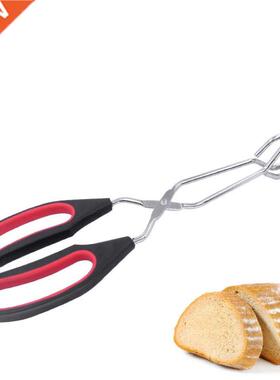 1pc Heat-Resistant Food Tong Creative Non-Slip Bread Tong Se